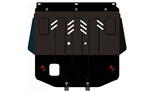 Защита Sheriff 18.3196 сталь 2,5 мм картера двигателя и КПП Renault Trafic minibus II (4dr.) микроавтобус 2001-2014гг. комплект 1 шт