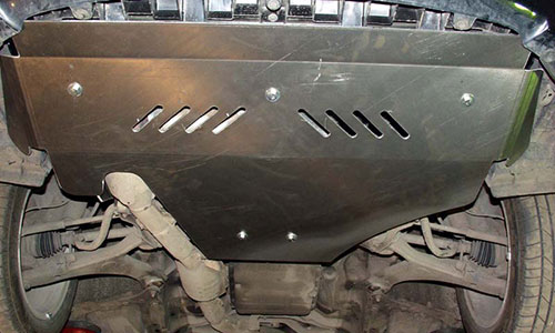 Защита Sheriff 22.0592 сталь 2 мм картера двигателя Subaru Legacy wagon IV (5dr.) универсал 2003-2009гг. комплект 1 шт