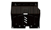 Защита Sheriff 04.2221 V1 картера двигателя и КПП Chevrolet Aveo sedan II T300 2012-2020гг. - фото превью 1