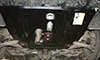 Защита Sheriff 24.0481 картера двигателя и КПП Toyota Avensis sedan II T250 2003-2009гг. - фото превью 1