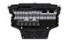 Защита Sheriff 26.2680 картера двигателя и КПП Volkswagen Passat Variant VIII B8 2015г.-по н.в. - фото превью 1